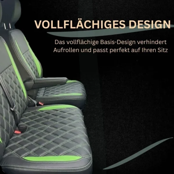 VW Transporter Green & Black