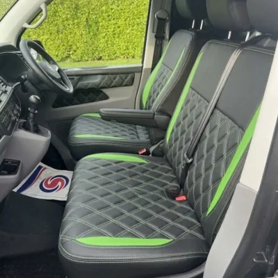 VW Transporter Green & Black
