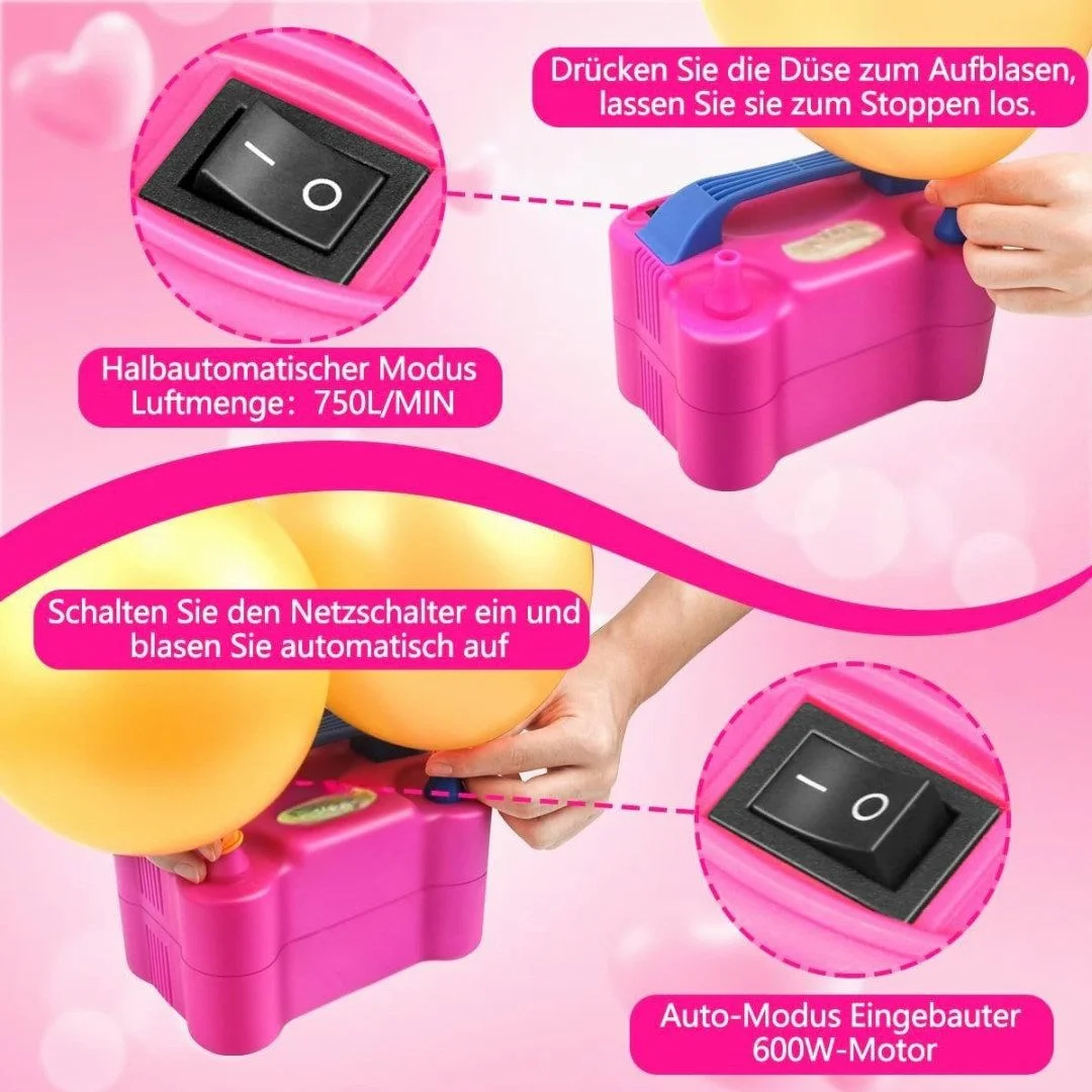 Luftpumpe für Partyballons