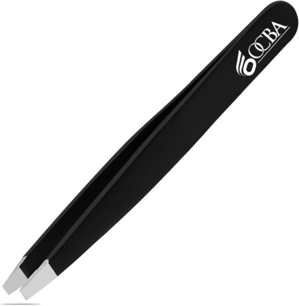 Stainless Steel Eyebrow Tweezers, 1 Piece