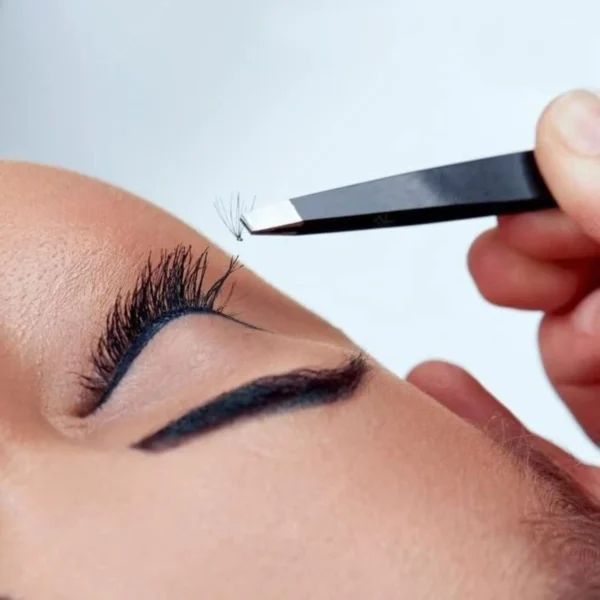 Stainless Steel Eyebrow Tweezers, 1 Piece