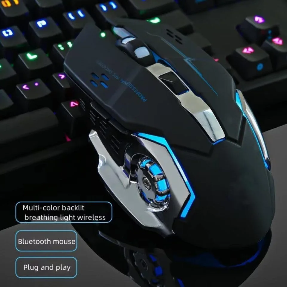 Kabellose Gaming-Maus, wiederaufladbar