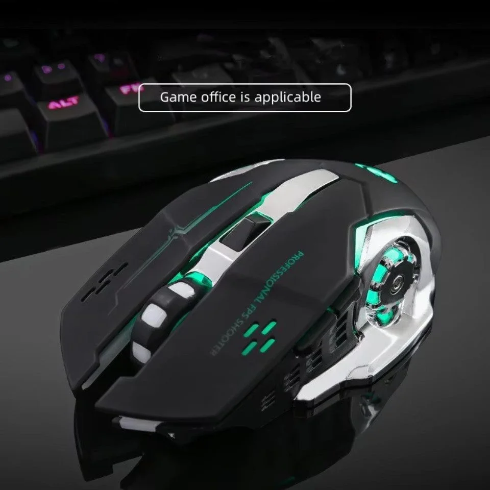 Kabellose Gaming-Maus, wiederaufladbar