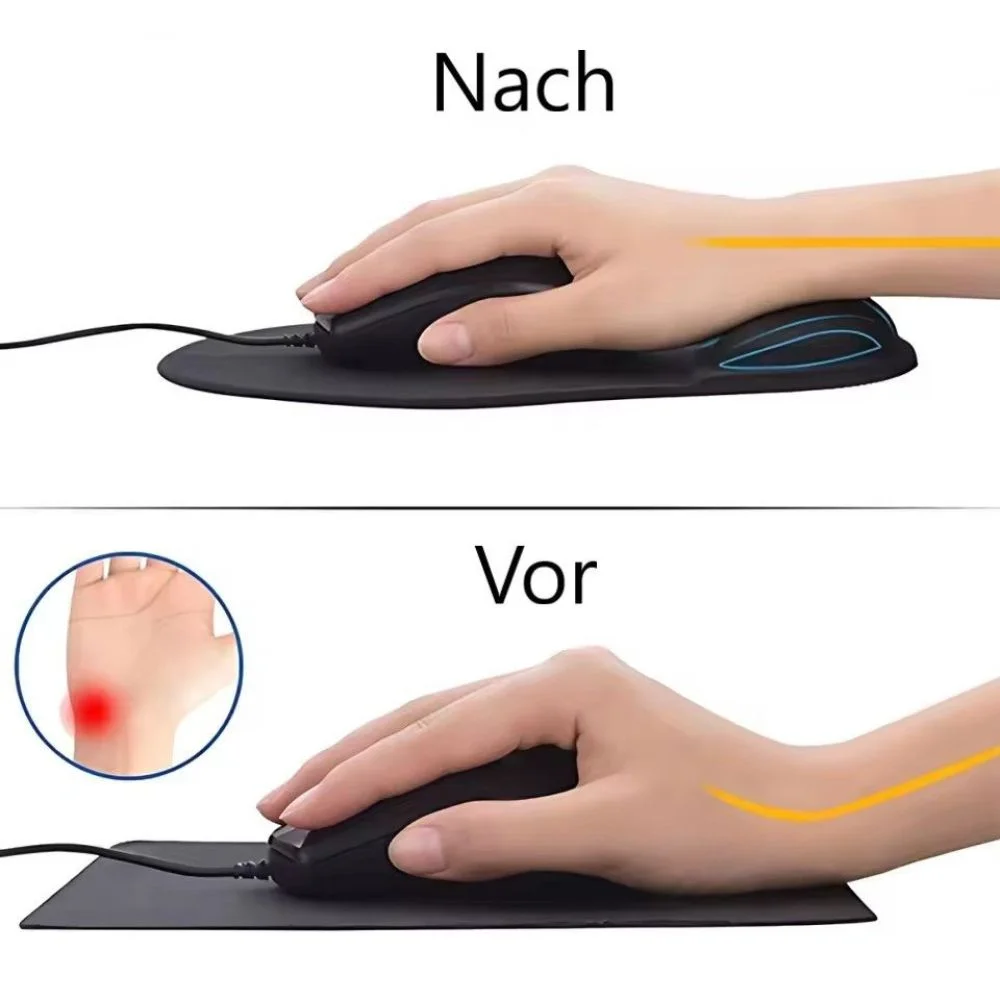 Round Mouse Pad, Black