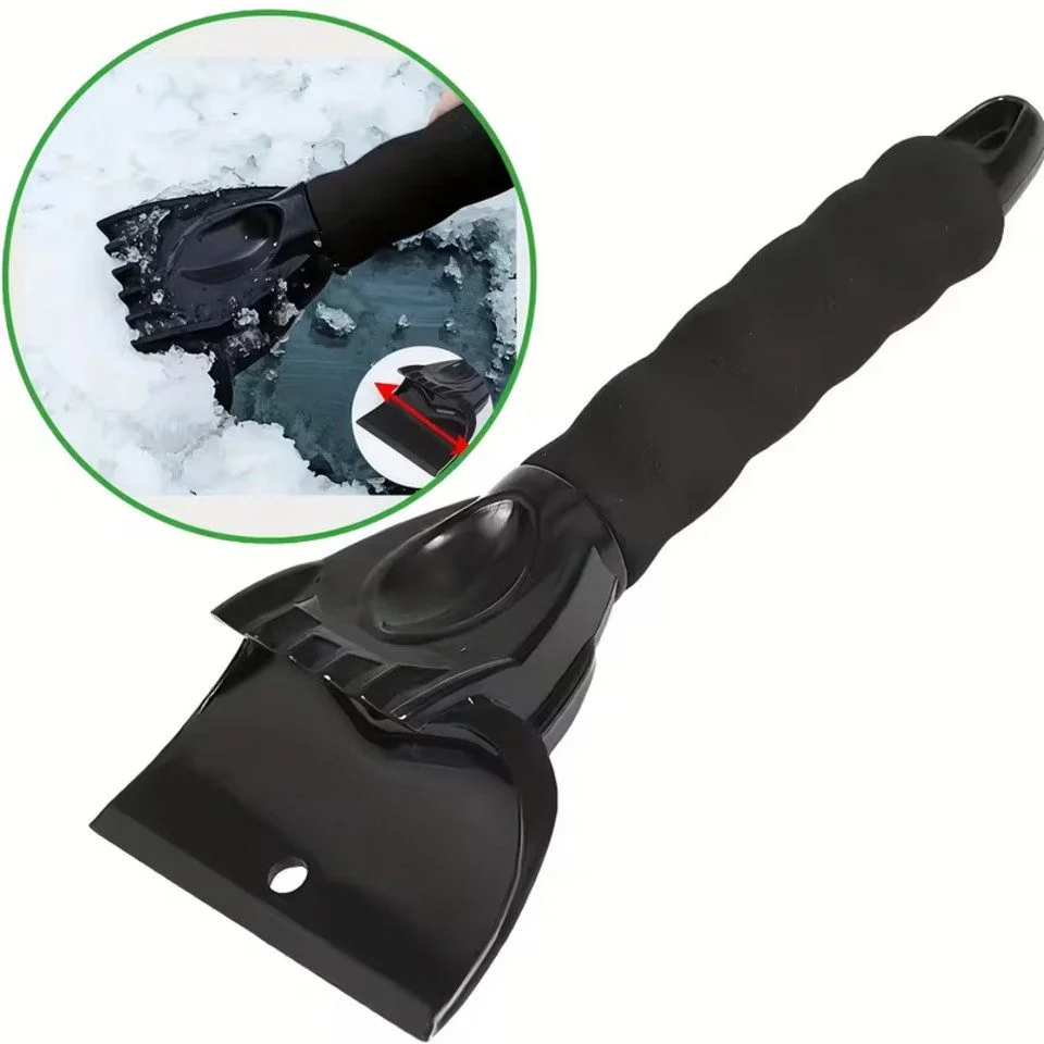 Ergonomic Snow Scraper, Black