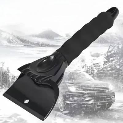 Ergonomic Snow Scraper, Black