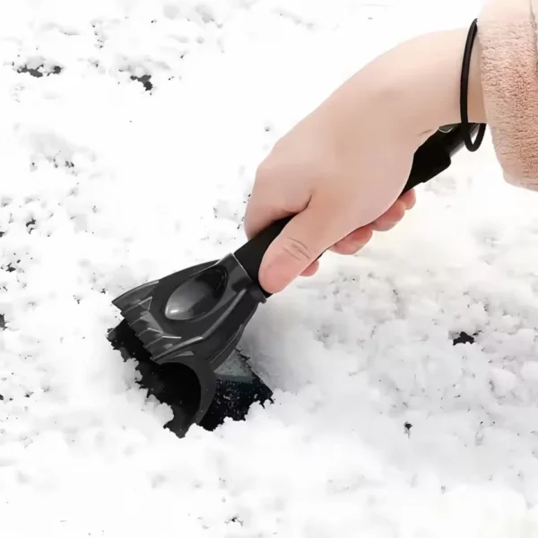 Ergonomic Snow Scraper, Black
