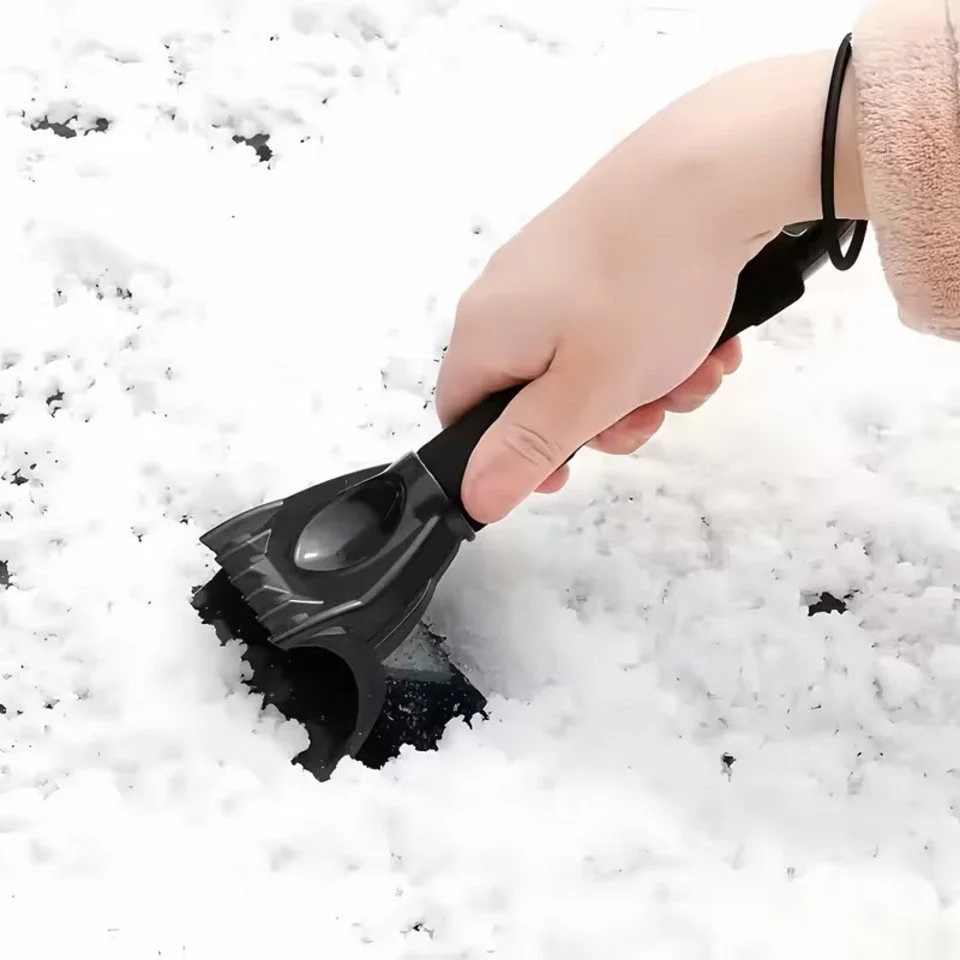 Ergonomic Snow Scraper, Black