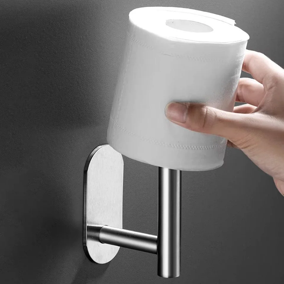 Stainless Steel Roll Holder for Paper & Foil, No Drilling