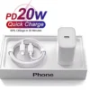 USB-C-Schnellladegerät 20 W mit Lightning-Kabel