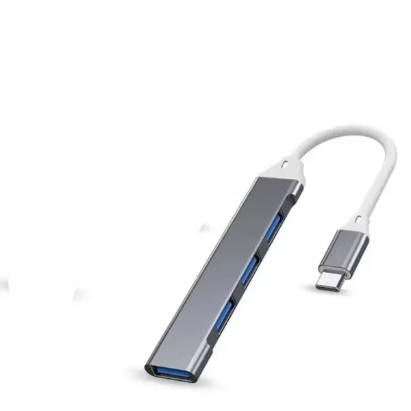 USB-C-Hub mit 4 USB-3.0-Ports, 5 Gbit/s