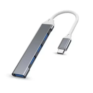USB-C-Hub mit 4 USB-3.0-Ports, 5 Gbit/s