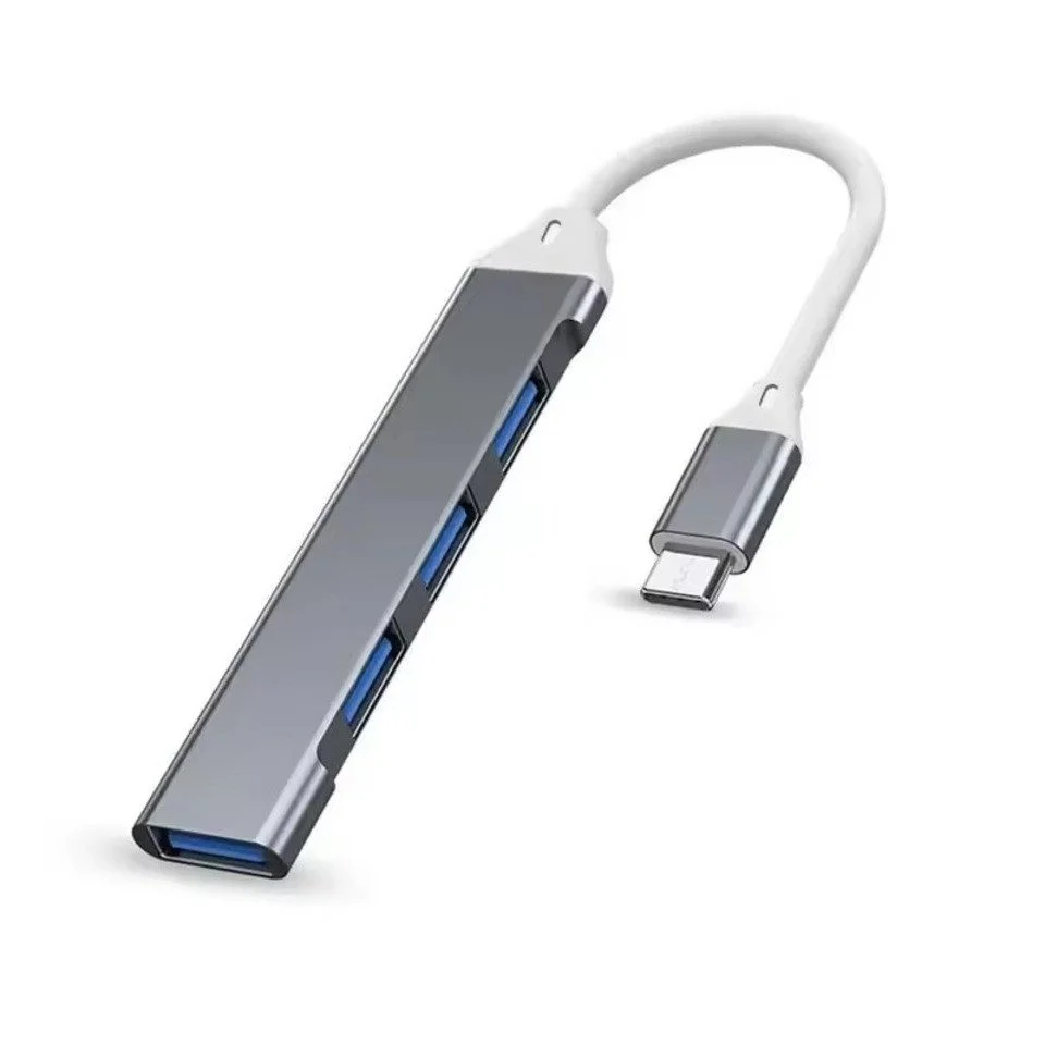 USB-C-Hub mit 4 USB-3.0-Ports, 5 Gbit/s