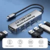 Montegoni USB-C Hub mit 4K-HDMI und 3 × USB 3.0 – Adapter für Laptop & iPad