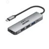 Montegoni USB-C Hub mit 4K-HDMI und 3 × USB 3.0 – Adapter für Laptop & iPad