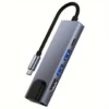 USB-C Hub 5-in-1 with 4K HDMI, RJ45, USB 3.0 & USB 2.0