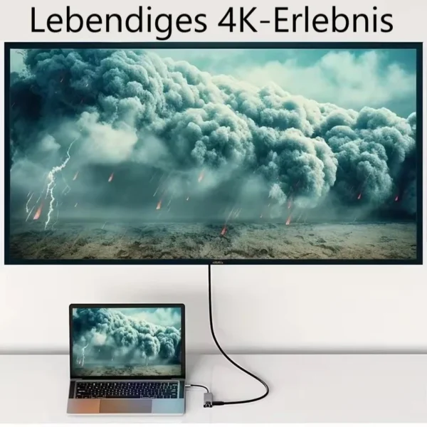 USB-C Hub 5-in-1 with 4K HDMI, RJ45, USB 3.0 & USB 2.0