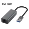 USB-C-auf-RJ45-LAN-Adapter, 100 Mbit/s