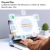 USB-C-auf-RJ45-LAN-Adapter, 100 Mbit/s