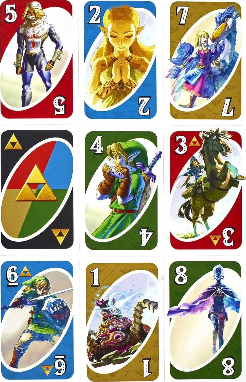 UNO Kartenspiel Zelda