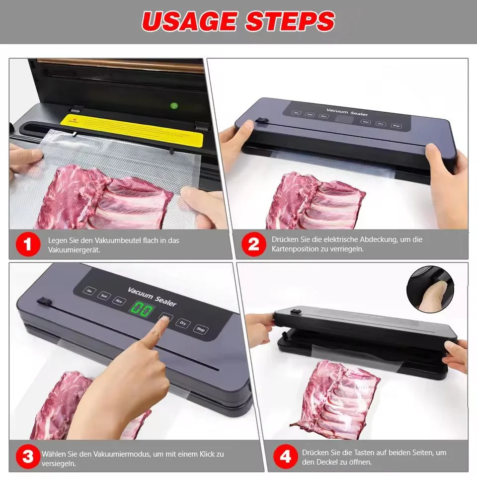Vacuum Sealer with Cutter & 10 Bags