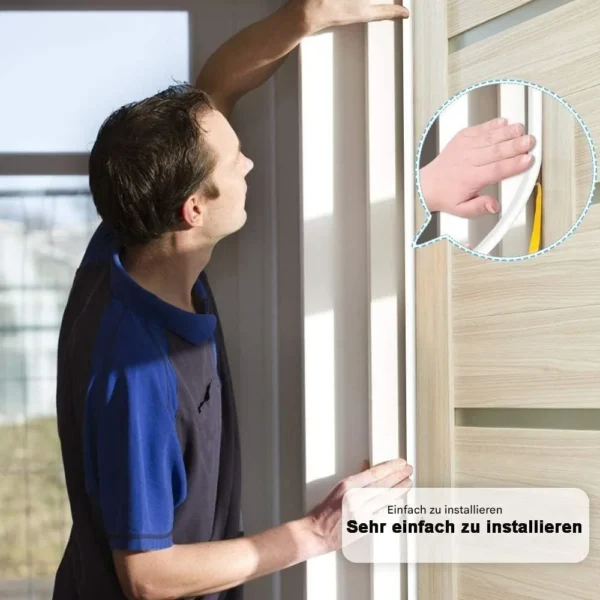 Tür- und Fensterdichtungsstreifen, selbstklebend