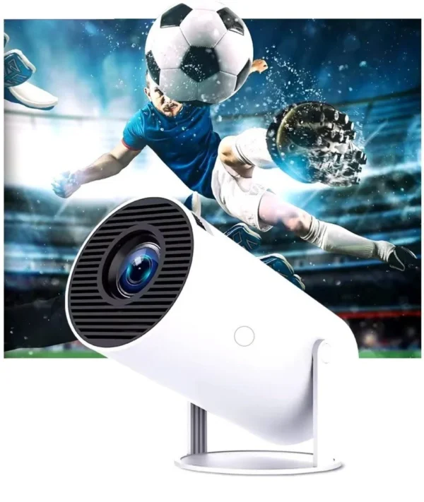 Tragbarer Beamer 4K, Weiß