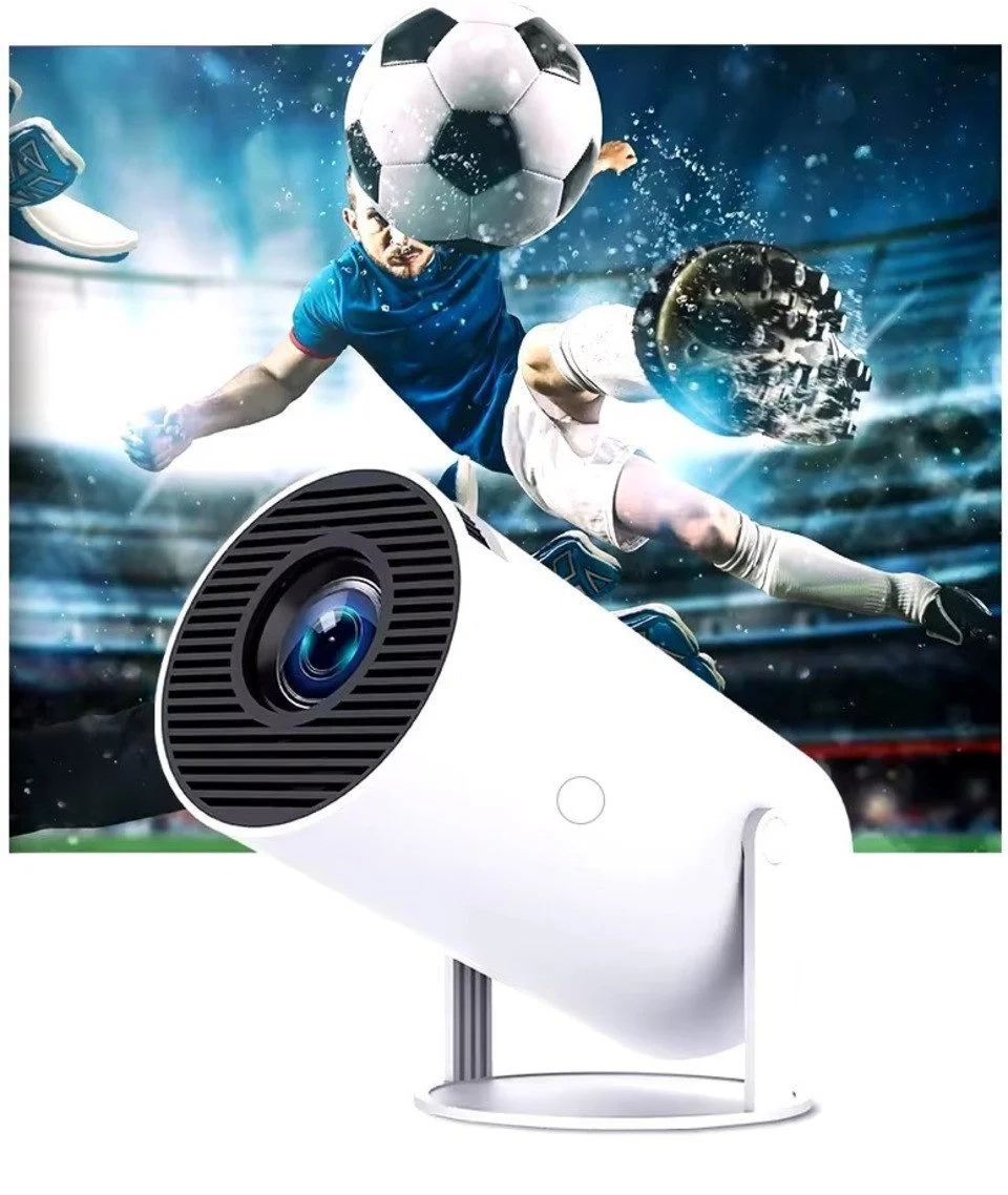 Tragbarer Beamer 4K, Weiß