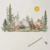 Woodland Animals Wall Stickers for Kids