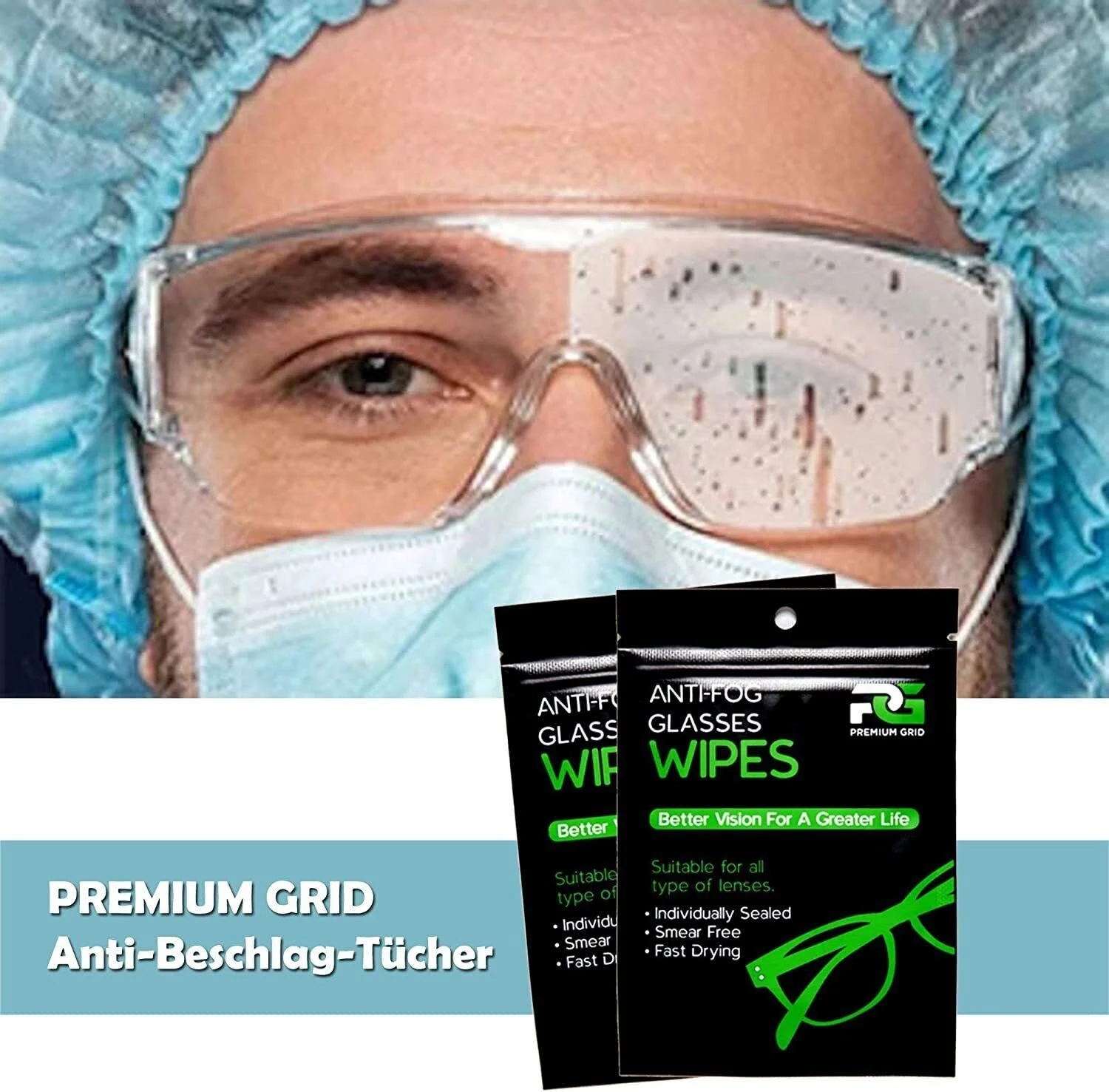 Anti-Fog Glasses Cleaning Cloth
