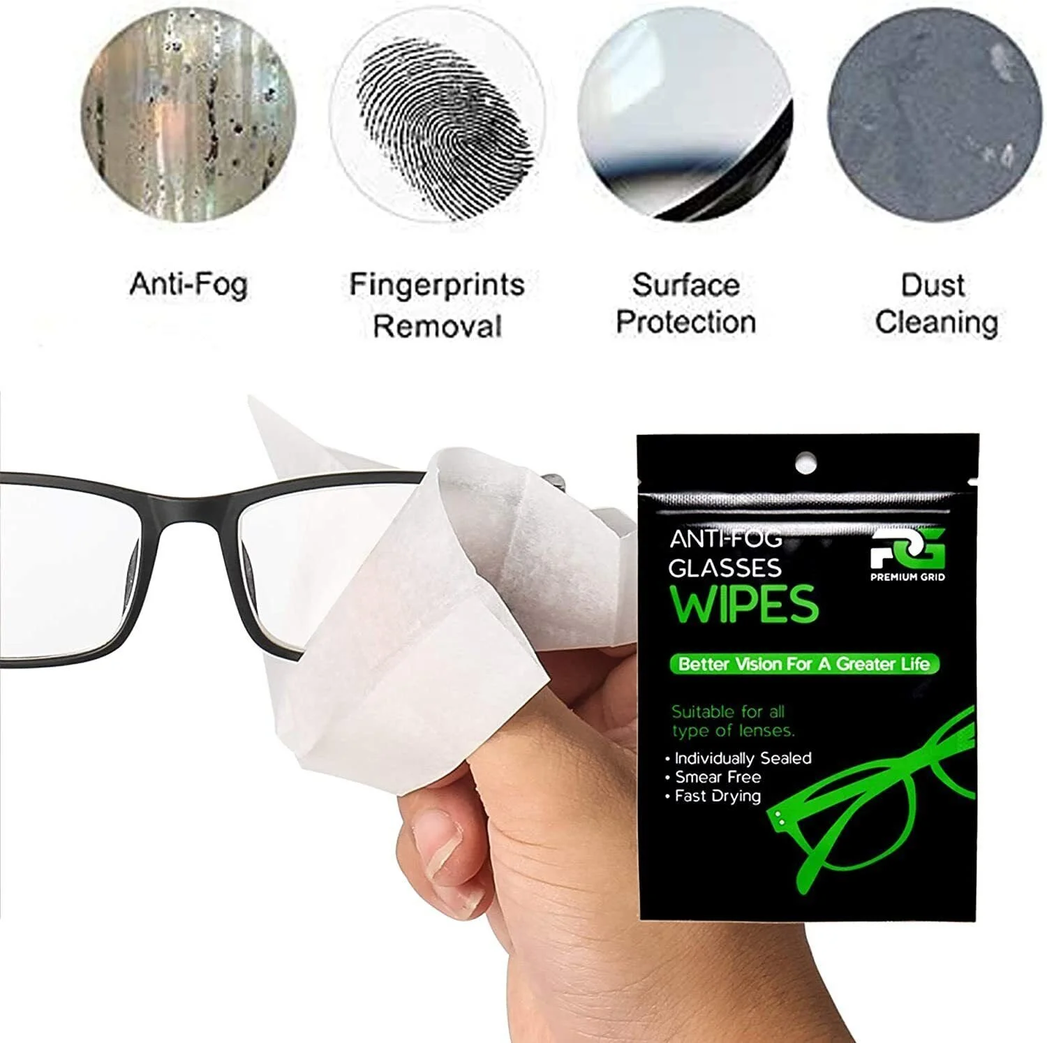 Anti-Fog Glasses Cleaning Cloth