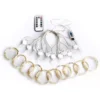 LED-Lichtervorhang mehrfarbig, 3 × 2 m